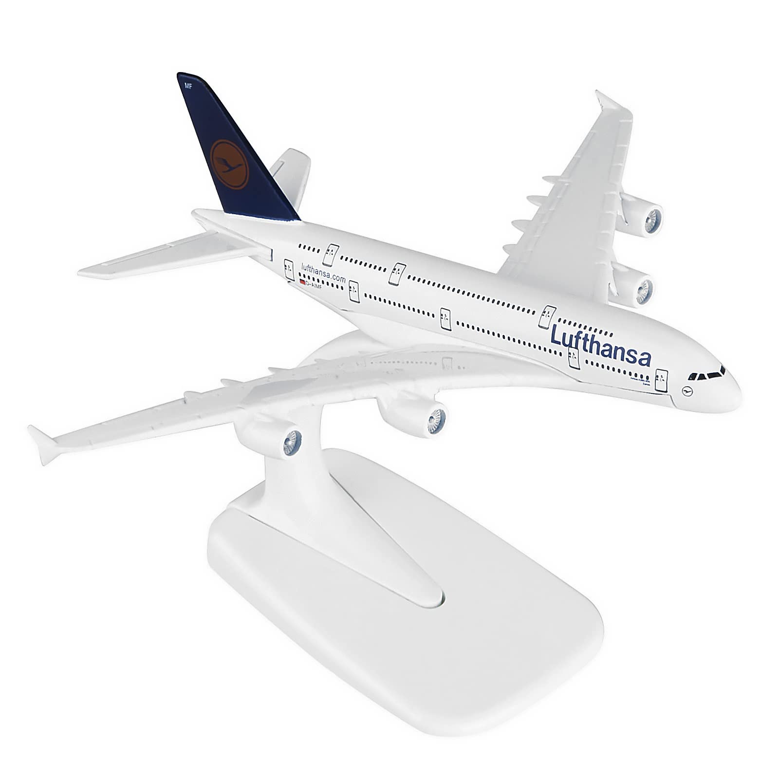 CHICHIYANG A380 German Lufthansa Airplane Model Realistic Civil